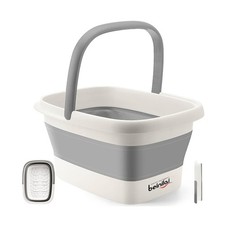 Collapsible Foot Bath Basin for Soaking Feet,Foot Soak Tub,Plastic Foot Bucke...