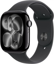 Apple Watch Series 11 46mm GPS Jet Black Aluminum Black SB M/L MEUX4LW/A