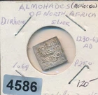 ALMOHADES -  NORTH AFRICA - 1230-63 SILVER AD - RARE - #4586