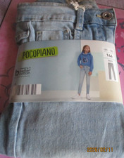 Mädchen Stretch-Jeans Skinny Gr. 146 blau pocopiano neu