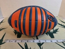 2012 Hasbro NERF Sports Football Blitz All Weather Orange Blue Rubber Grip