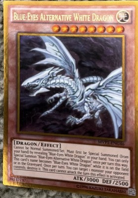 Blue-Eyes Alternative White Dragon 1st MVP1-ENG46 Effect ATK/DEF 3000/2500