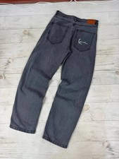 Vintage Karl Kani Baggy Jeans Big Logo 90s Men Size 32 Gray