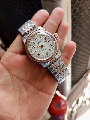 Oris Big Crown Pointer Date Two Tone Automatic Men's Watch