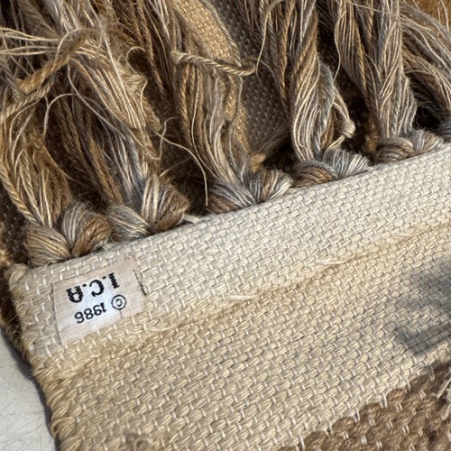 2 MCM Big Scenery Woven Fringe Tapestry Set Wall Hanging Decor Vintage Boho ICA - Picture 8 of 13