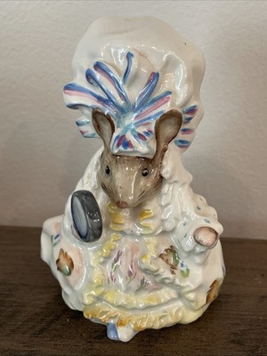 Beswick England Beatrix Potter 'Lady Mouse' Porcelain Figurine