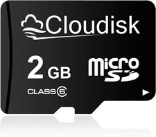 Cloudisk 2GB Micro SD Card Flash Memory Card Class 6 for Cameras and Devices