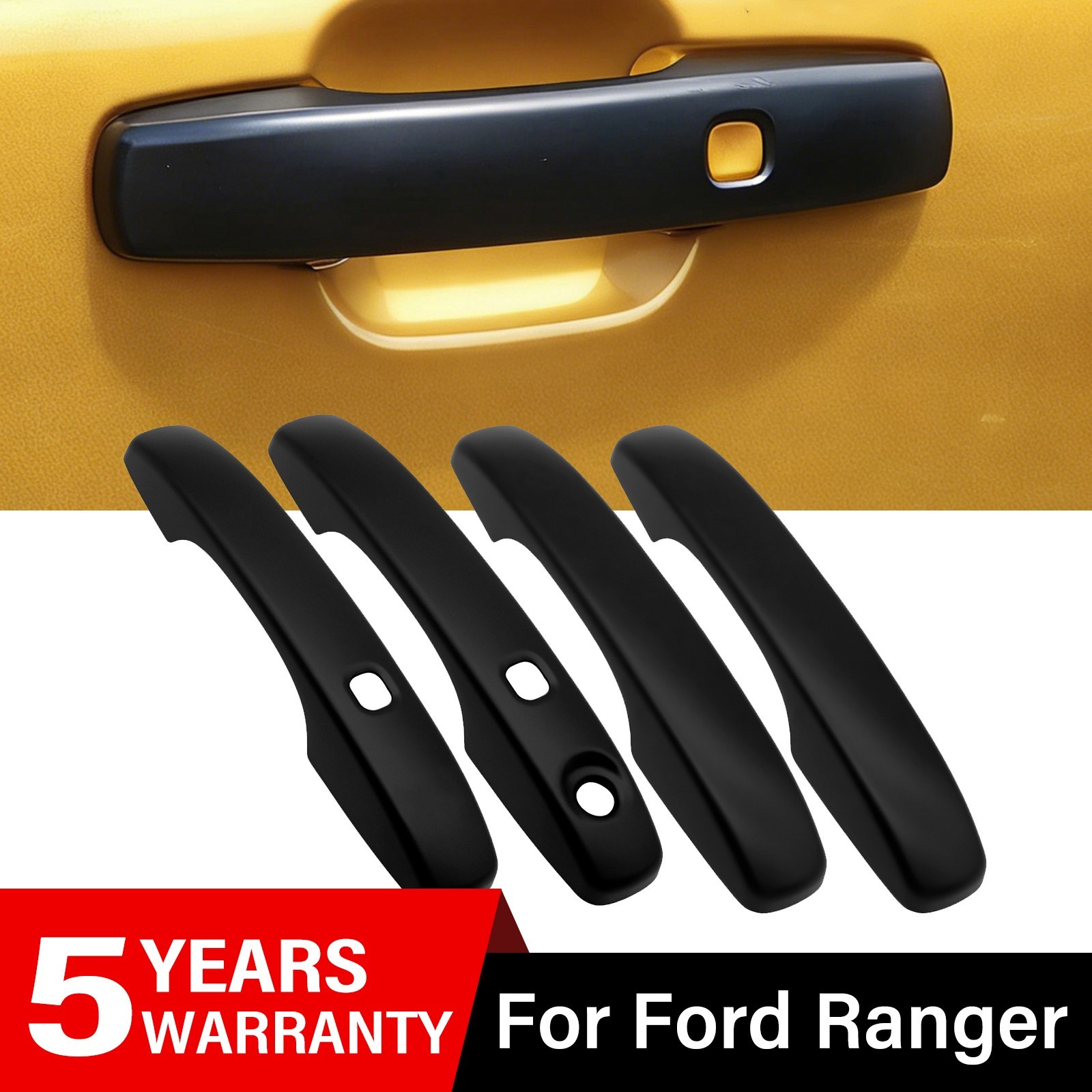 Exterior Door Handle Covers Accessories For Ford Ranger 2023-2026 T9 Wildtrak