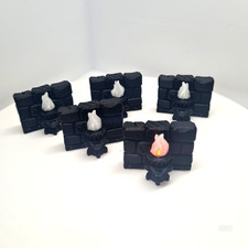 HeroQuest Flickering Brazier Wall Add-on Pack of 5. Including Batteries
