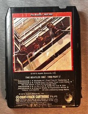 The BEATLES 1962/1966 1973 APPLE Part 2 Tested 8-Track Tape,meet,peppers,tour