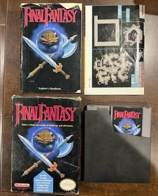Final Fantasy Nintendo NES CIB Complete with Map - Free Shipping!!