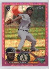 2023 Topps Chrome Logofractor Edition Pink Refractor /199 Ken Waldichuk #52 1q2