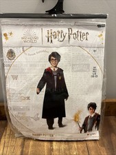 Harry Potter Gryffindor Hooded Robe With Attached Shirt Costume Kids Size Large