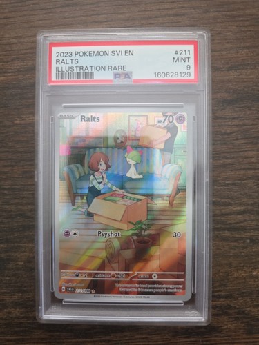 Ralts graded PSA 9 for sale on eBay