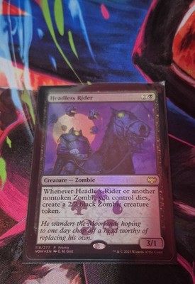 Headless Rider Media Promos Foil