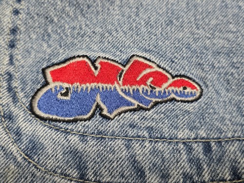 JNCO Vintage 4 Pocket Embroidery Shorts Jorts Size 24" waist (16 Boys) 90's - Picture 7 of 10