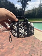 Vera Bradley Quilted Floral Zip Pouch Keychai...