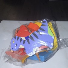 Greenbrier International Dinosaur Pretend Play Set, Plastic  Wooden Figures