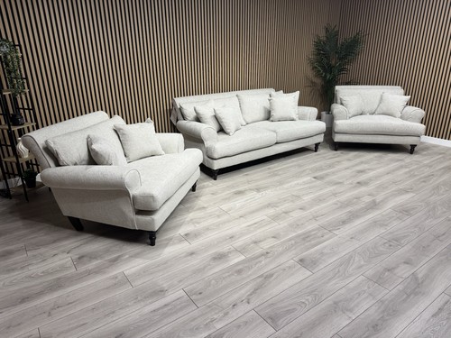 Laura Ashley LYNDEN Style Fabric 3 Seater & 2 Chairs Sofa Set, - RRP £3395 - Picture 21 of 21