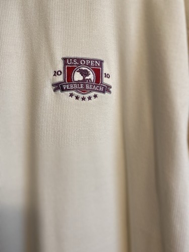 Lone Cypress White Long Sleeve 2010 US Open Pebble Beach XL - Picture 2 of 8
