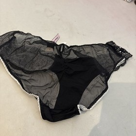 VICTORIA'S SECRET Sexy LITTLE THINGS SMALL PANTY NEW WITH TAGS BLACK