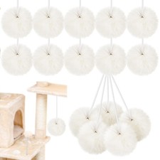 15 Pack Interactive Cats Balls for Cat Trees Tower Kitty Dangling with Bell R...