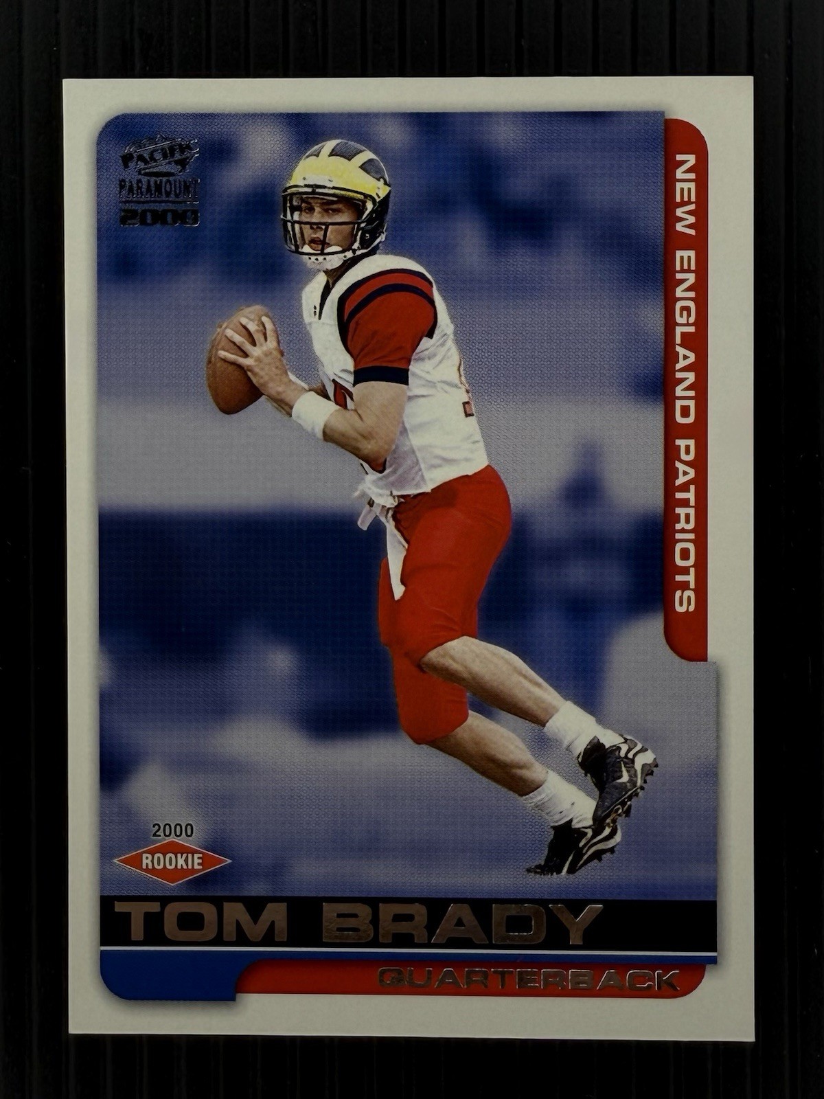 Tom Brady 2000 Pacific Paramount RC #138 Patriots