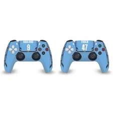 MAN CITY FC 24/25 PLAYERS HOME KIT VINYL SKIN FOR SONY PS5 DUALSENSE CONTROLLER