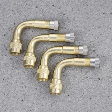 4 Pcs Tyre Adapter Universal Tire Valve Extension Electric Scooter Motorcycle