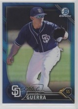 2016 Bowman Draft Chrome Top Prospects Blue Refractor Javy Guerra Javier y5m
