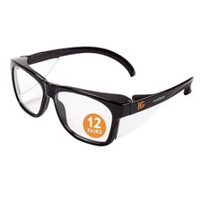 Ansell ASL49309 Anti-Fog Kleen Guard Maverick Safety Glasses Black Clear