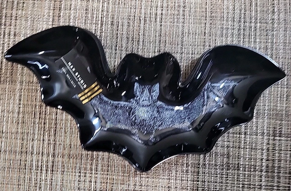 Melamine Halloween Bat Shaped Dish, Max Studio Home, Set of 4 - Brand New - Image 2 of 4