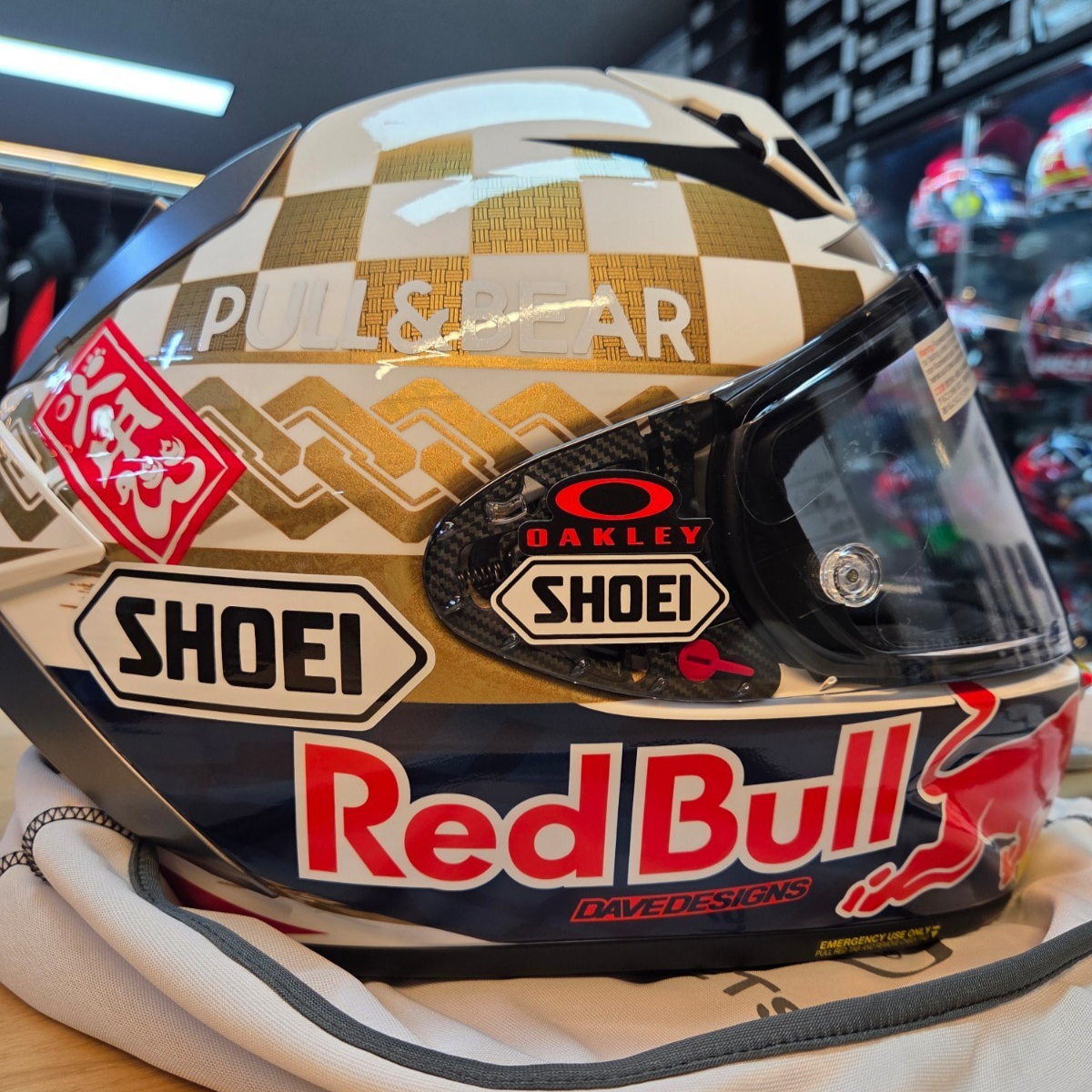 SHOEI X-15 MARQUEZ MOTEGI 4 Limited Edition + With Red Bull Decal