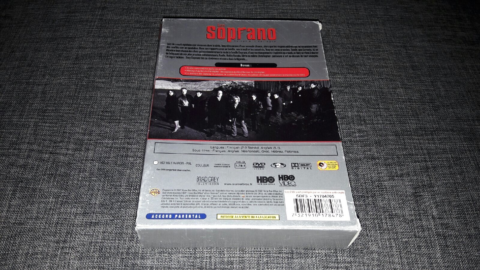 Les Sopranos: La cinquieme saison complete - DVD main image 0