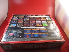 Sega Genesis Model 2 Console w/ Box Controller Cord Sonic Spinball System Manual