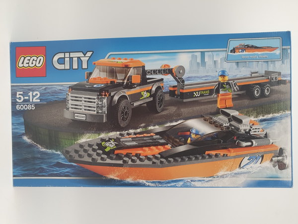Lego City Allradfahrzeug Mit Powerboot 60085 - Neu Ovp UngeöFfnet Schiff-image
