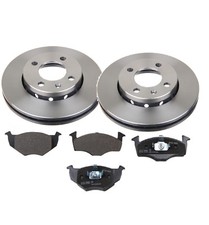 VW Golf 3 Vento Bremsscheiben Bremsen + Beläge vorne für die Vorderachse