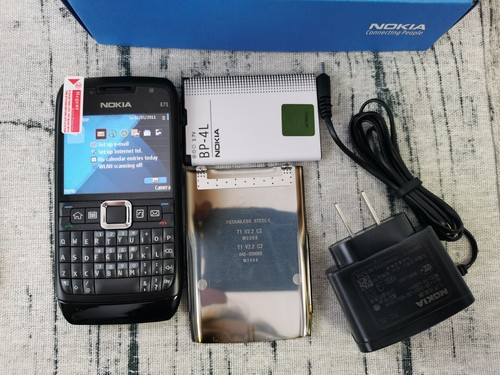 Cellulare Nokia E71 grigio acciaio (sbloccato) Symbian Qwerty 3G smartphone cellulare - Foto 2 di 16