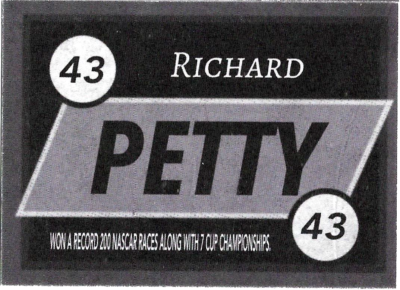 Richard Petty signed TRADING card NASCAR autographed THE KING HOF