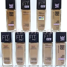 Maybelline FIT ME Dewy + Smooth Foundation Normal To Dry ~YOU PICK~