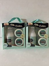 Luxe 3Pc Mr Bubble Sweet  Clean scent Milk  Cookies tub time Sets Bath Bomb