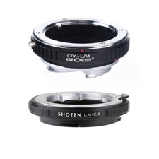 Adapter CY-CR for CONTAX Yashica CY mount lens to CANON EOS RF Mount Camera