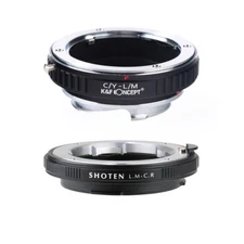 Adapter CY-CR for CONTAX Yashica CY mount lens to CANON EOS RF Mount Camera