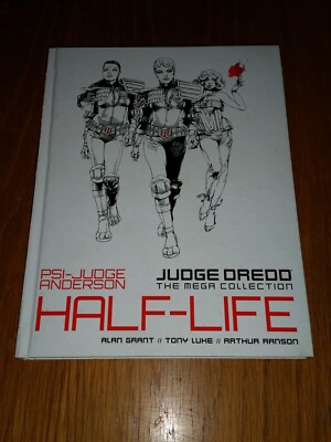 JUDGE DREDD THE MEGA COLLECTION #12 PSI JUDGE ANDERSON HALF-LIFE 2000AD HB 
