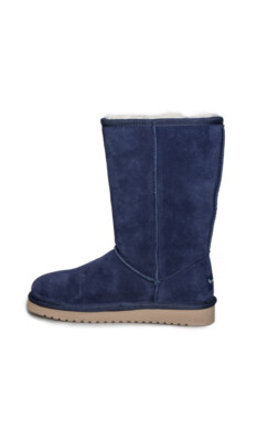 KOOLABURRA BY UGG VICTORIA TALL INSIGNIA BLUE SUEDE WOMEN display picture 1