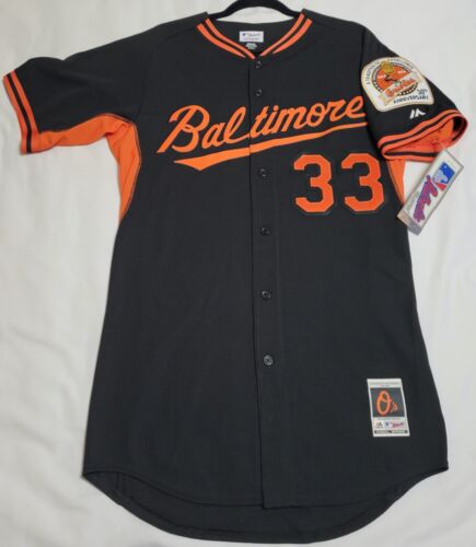 Authentic! Majestic 44 LARGE, BALTIMORE ORIOLES EDDIE MURRAY COOL BASE Jersey - Picture 2 of 5