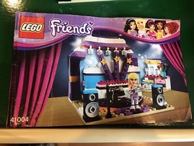 Lego Friends 41004 REHEARSAL STAGE w/ Instruction Manual 99% Complete! Retired