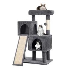 Cat Tree for Indoor Cats 36 Inches Cat Tower Multi-Level Indoor Cat Play Condo