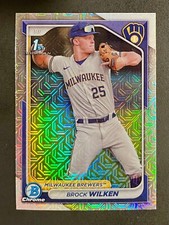 ⚾(you pick) Milwaukee Brewers 2024 Bowman (base, parallels)🔵🟡