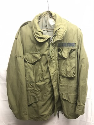 Vietnam Era 1968 M65 Field Coat Jacket Sateen OG-107 Short Medium